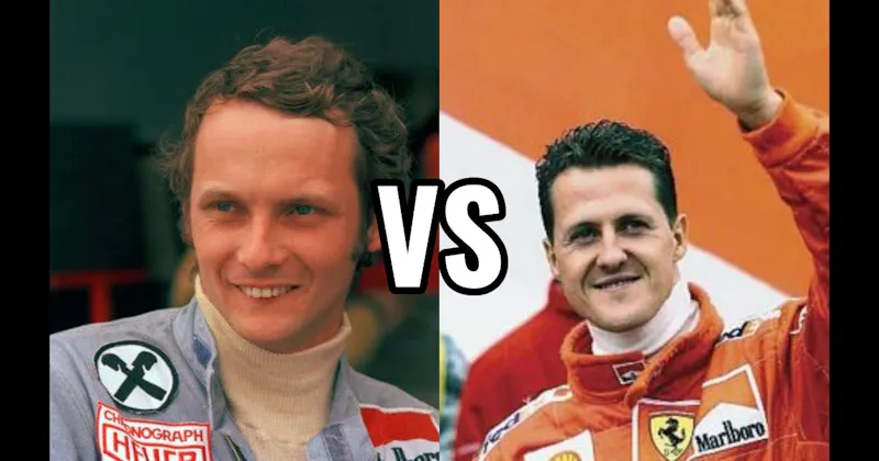 Michael Schumacher vs. Niki Lauda