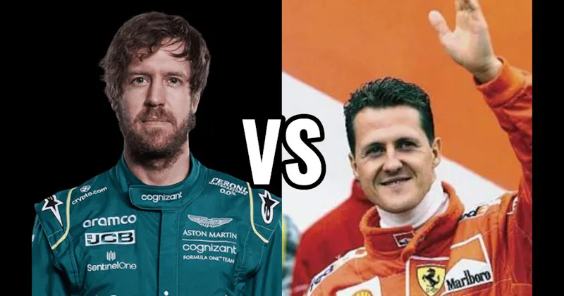 Michael Schumacher vs. Sebastian Vettel