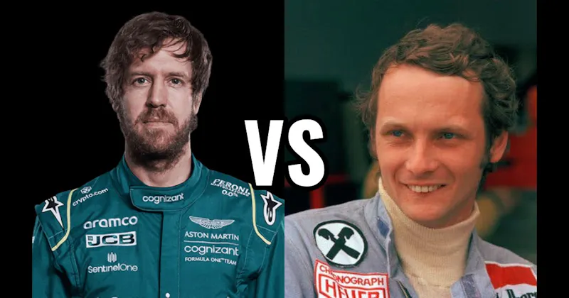 Niki Lauda vs. Sebastian Vettel