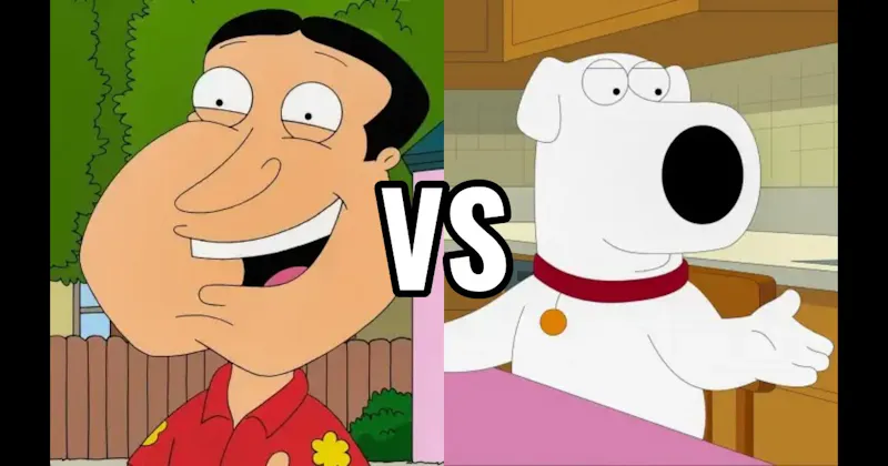 Brian Griffin vs. Glenn Quagmire