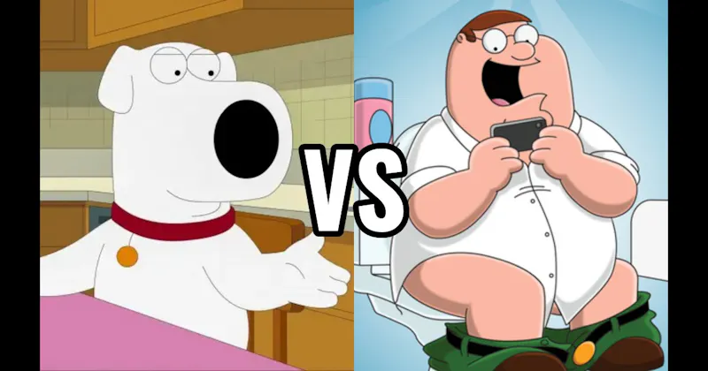 Brian Griffin vs. Peter Griffin