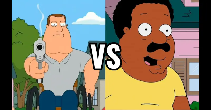 Cleveland Brown vs. Joe Swanson