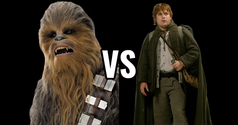 Chewbacca vs. Samwise Gamgee