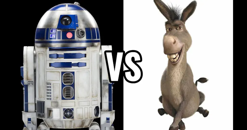 Donkey vs. R2-D2