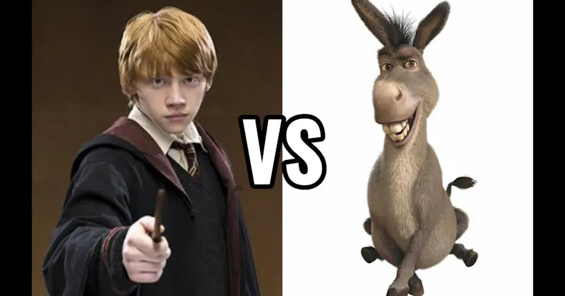 Donkey vs. Ron Weasley