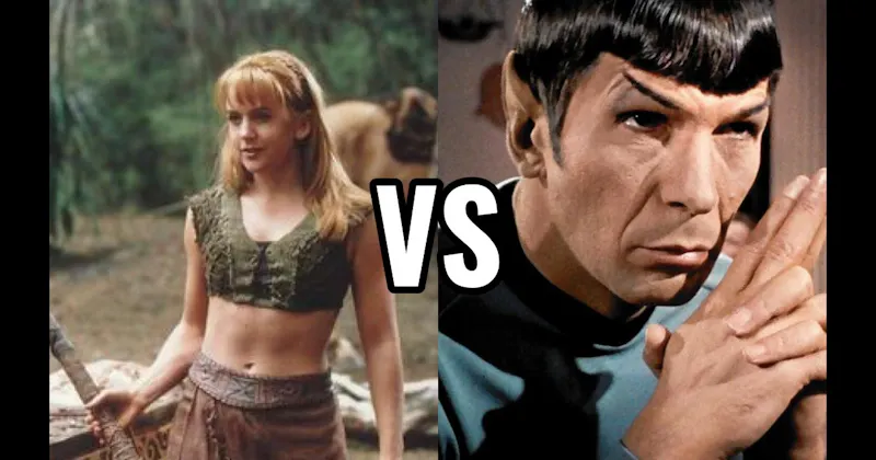 Gabrielle vs. Spock