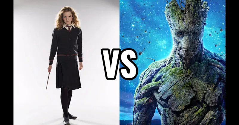 Groot vs. Hermione Granger