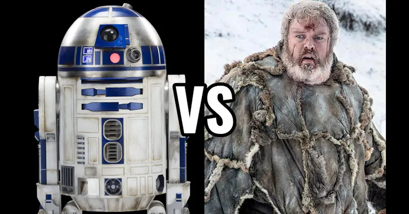 Hodor vs. R2-D2