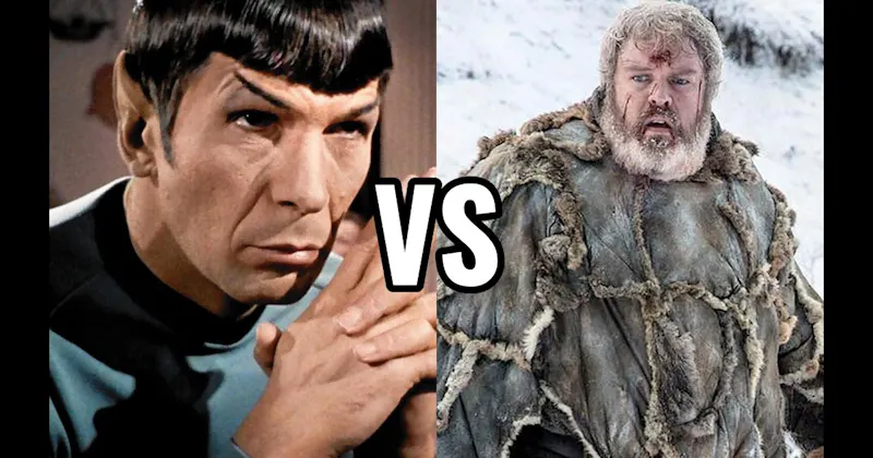 Hodor vs. Spock