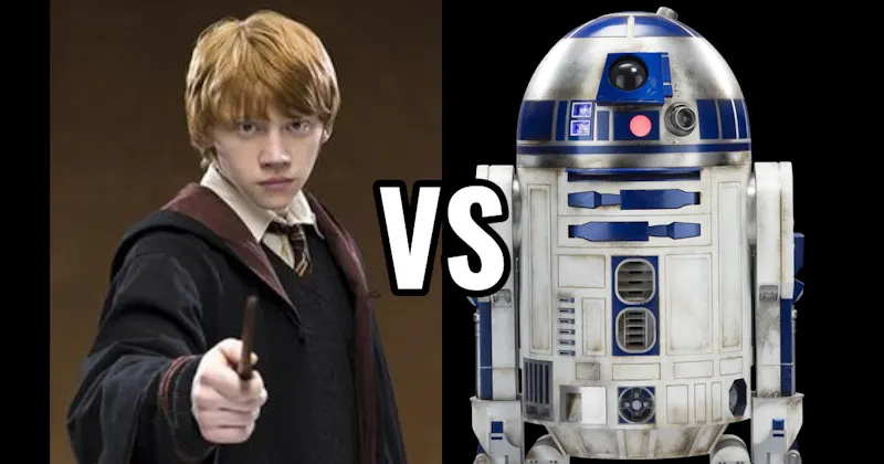 R2-D2 vs. Ron Weasley