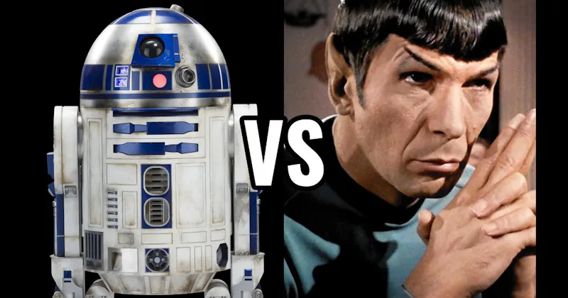 R2-D2 vs. Spock