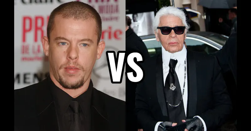 Alexander McQueen vs. Karl Lagerfeld