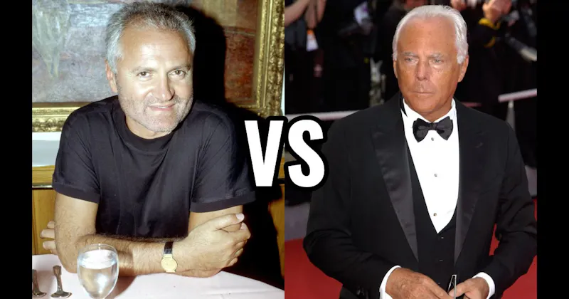Gianni Versace vs. Giorgio Armani