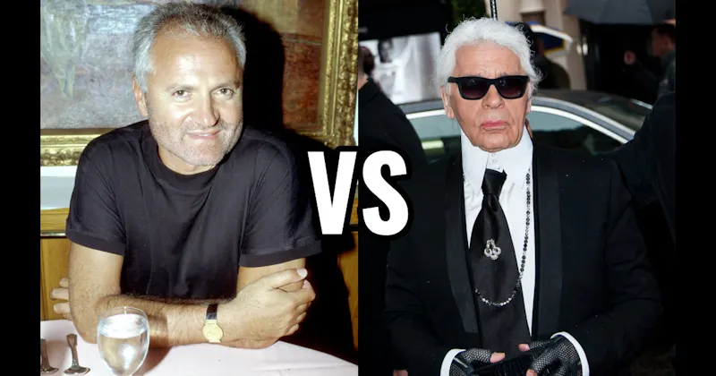 Gianni Versace vs. Karl Lagerfeld