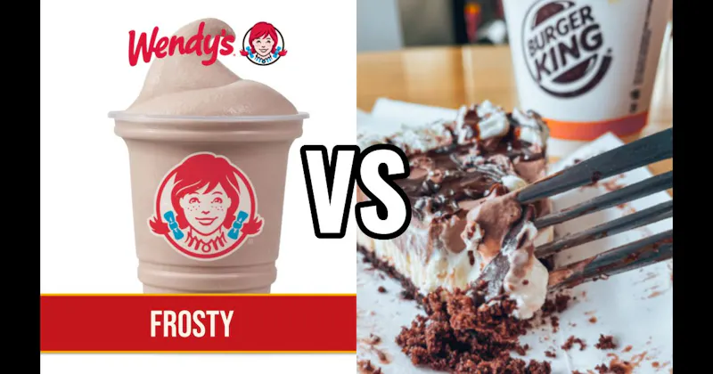 Burger King Hershey’s Sundae Pie vs. Wendy’s Frosty