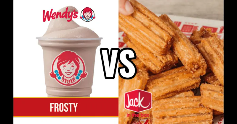 Jack in the Box Mini Churros vs. Wendy’s Frosty