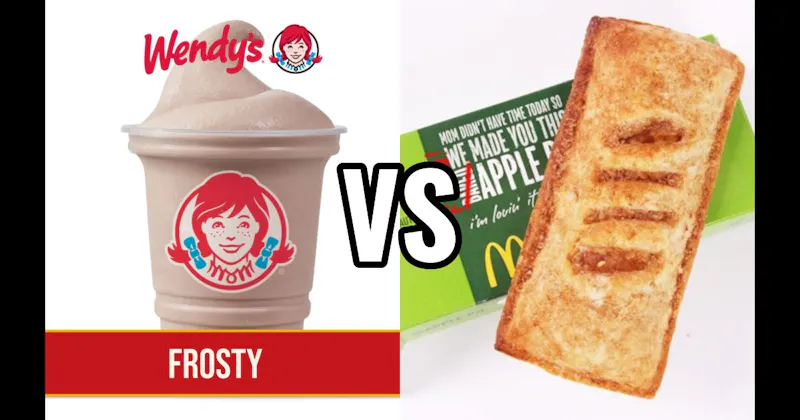 McDonald’s Apple Pie vs. Wendy’s Frosty