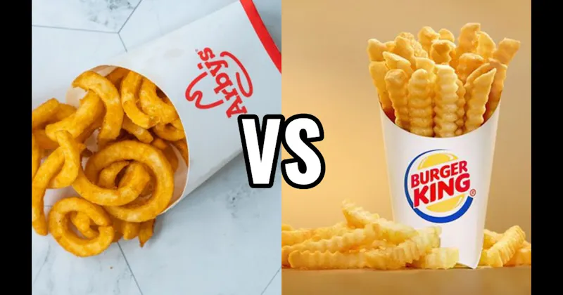 Arby's Curly Fries vs. Burger King Fries