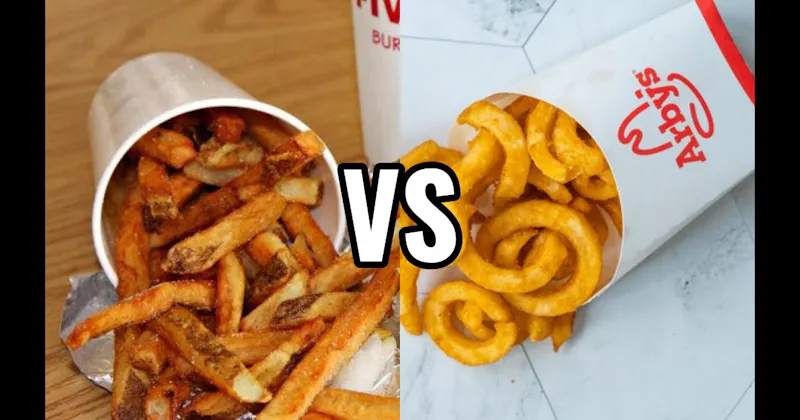 Arby's Curly Fries vs. Five Guys French Fries