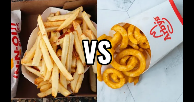 Arby's Curly Fries vs. In-N-Out Fries