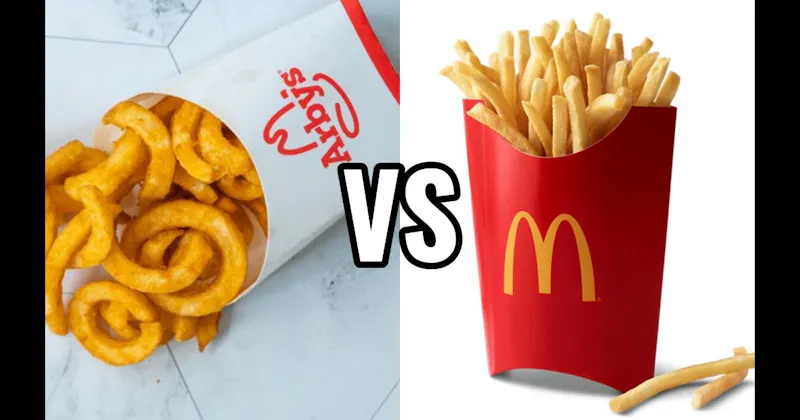Arby's Curly Fries vs. McDonald's Fries