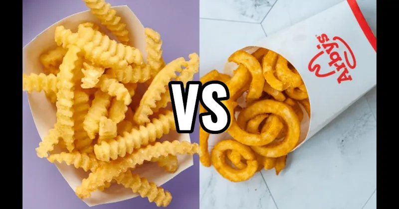 Arby's Curly Fries vs. Shake Shack Crinkle Cut Fries