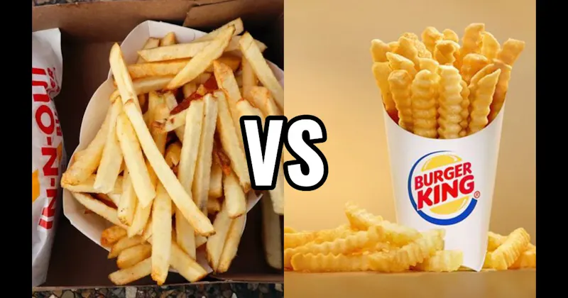 Burger King Fries vs. In-N-Out Fries