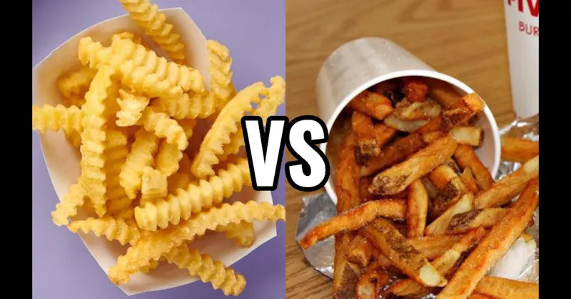 Five Guys French Fries vs. Shake Shack Crinkle Cut Fries
