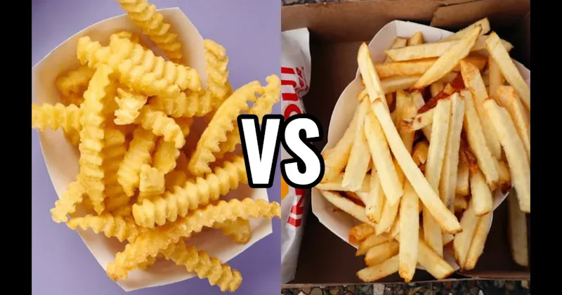 In-N-Out Fries vs. Shake Shack Crinkle Cut Fries