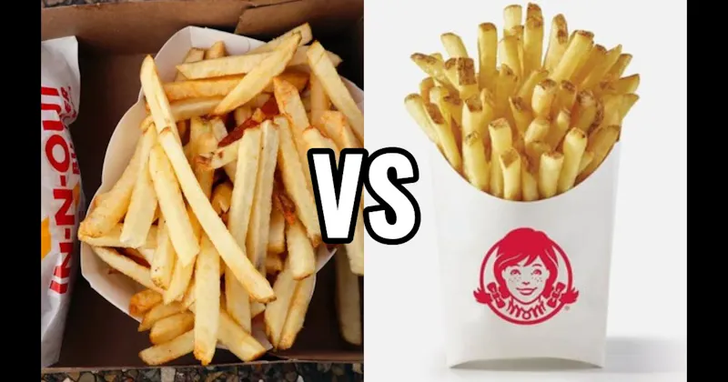 In-N-Out Fries vs. Wendy's Natural-Cut Fries