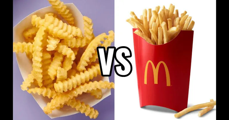 McDonald's Fries vs. Shake Shack Crinkle Cut Fries