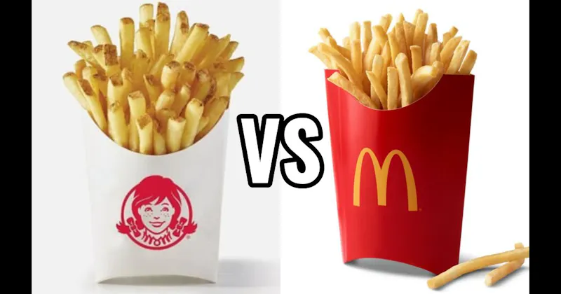 McDonald's Fries vs. Wendy's Natural-Cut Fries