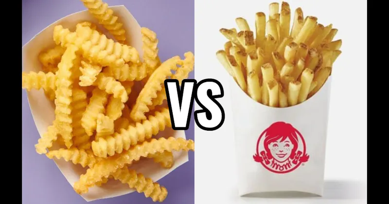 Shake Shack Crinkle Cut Fries vs. Wendy's Natural-Cut Fries