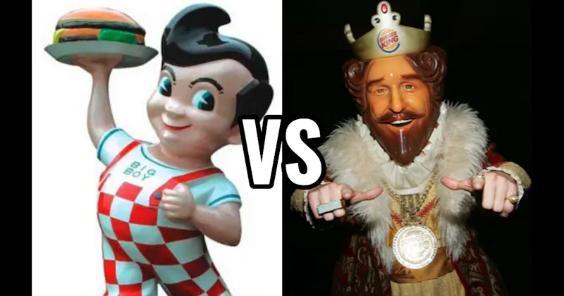 Big Boy (Bob’s Big Boy) vs. The King (Burger King)