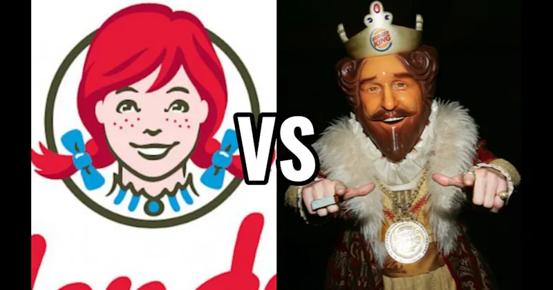 The King (Burger King) vs. Wendy (Wendy’s)