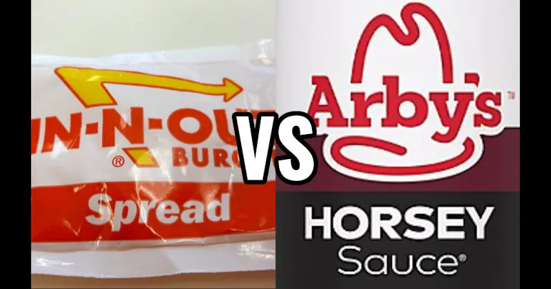 Arby’s Horsey Sauce (Arby’s) vs. In-N-Out Spread (In-N-Out)