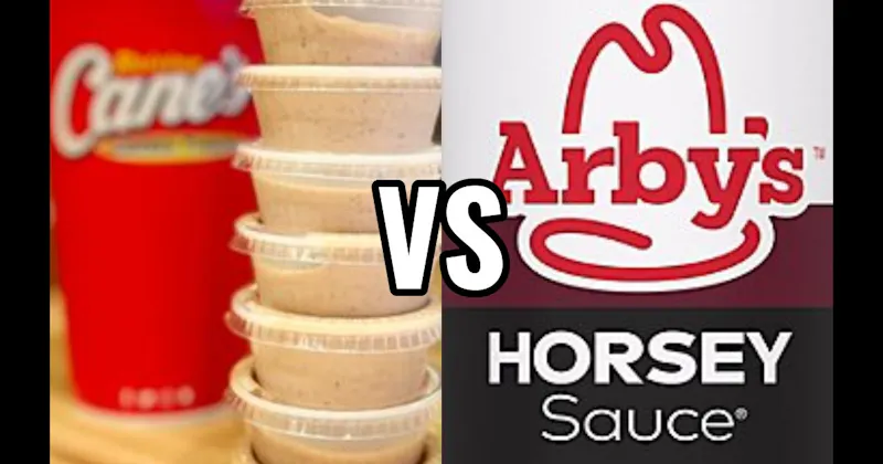 Arby’s Horsey Sauce (Arby’s) vs. Raising Cane’s Sauce (Raising Cane’s)