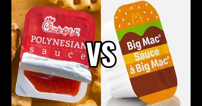 Chick-fil-A Polynesian Sauce (Chick-fil-A) vs. McDonald’s Big Mac Sauce (McDonald’s)