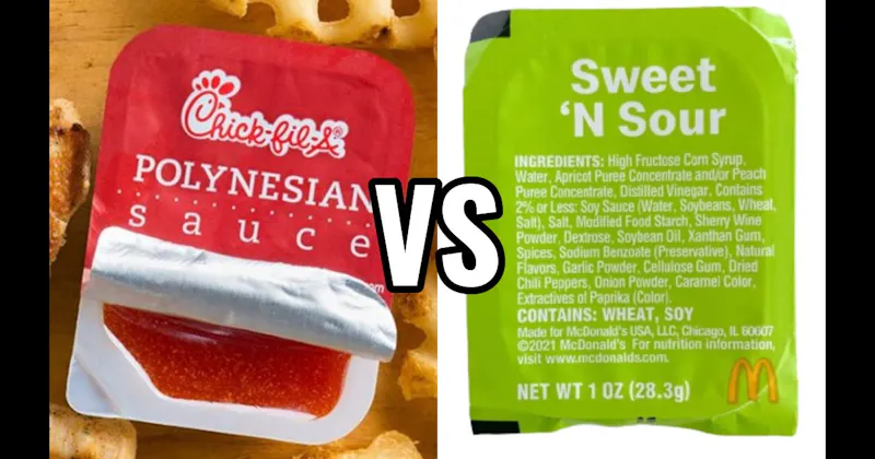 Chick-fil-A Polynesian Sauce (Chick-fil-A) vs. McDonald’s Sweet ‘N Sour Sauce (McDonald’s)