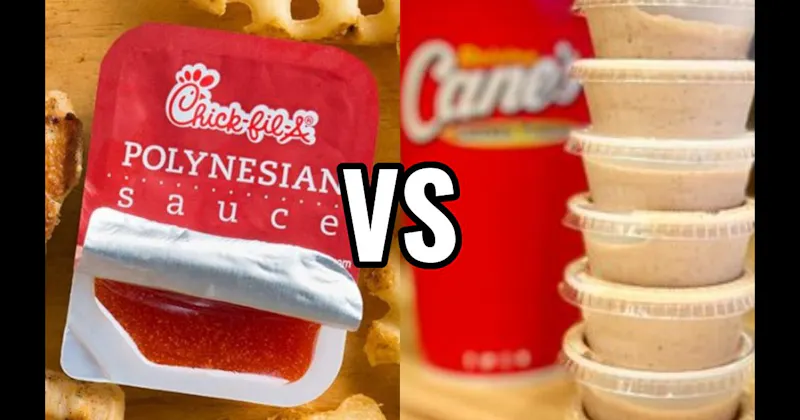 Chick-fil-A Polynesian Sauce (Chick-fil-A) vs. Raising Cane’s Sauce (Raising Cane’s)
