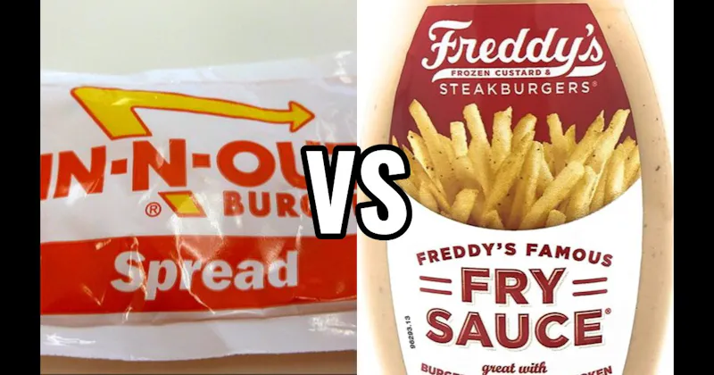 Freddy’s Fry Sauce (Freddy’s) vs. In-N-Out Spread (In-N-Out)