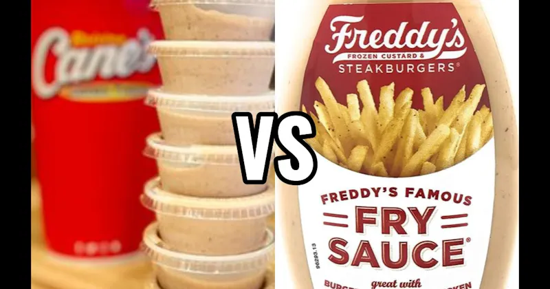 Freddy’s Fry Sauce (Freddy’s) vs. Raising Cane’s Sauce (Raising Cane’s)