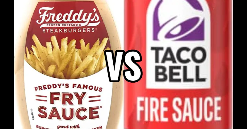 Freddy’s Fry Sauce (Freddy’s) vs. Taco Bell Fire Sauce (Taco Bell)