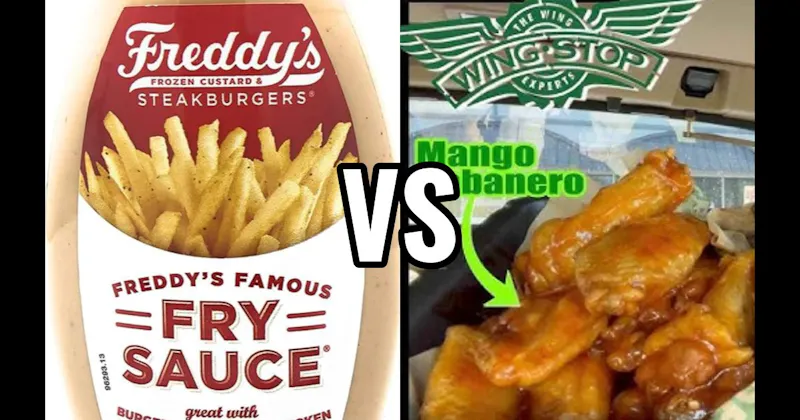 Freddy’s Fry Sauce (Freddy’s) vs. Wingstop Mango Habanero (Wingstop)