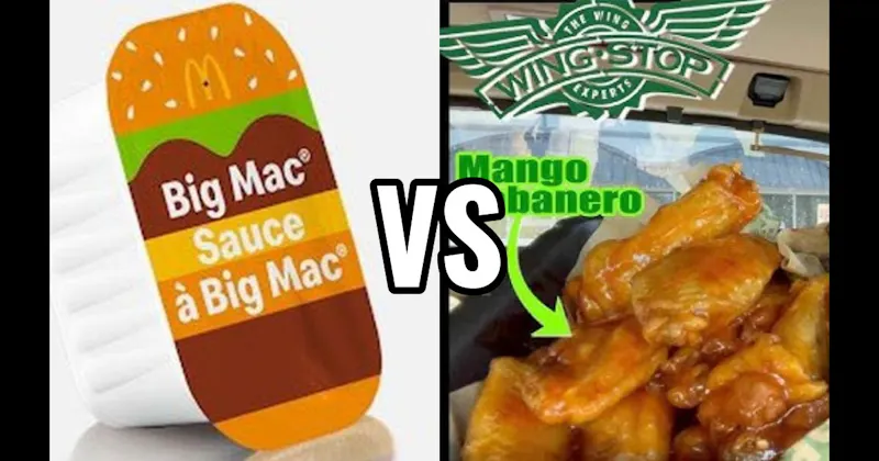 McDonald’s Big Mac Sauce (McDonald’s) vs. Wingstop Mango Habanero (Wingstop)