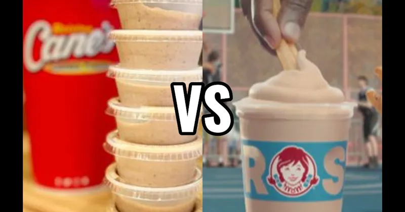 Raising Cane’s Sauce (Raising Cane’s) vs. Wendy’s Frosty (Wendy’s)