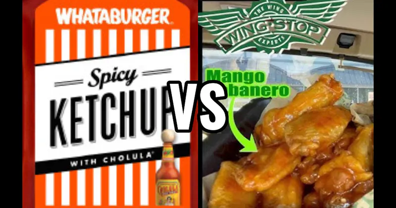 Whataburger Spicy Ketchup (Whataburger) vs. Wingstop Mango Habanero (Wingstop)