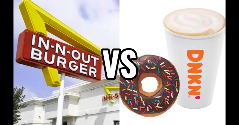 Dunkin' vs. In-N-Out Burger