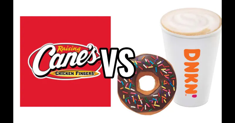 Dunkin' vs. Raising Cane’s