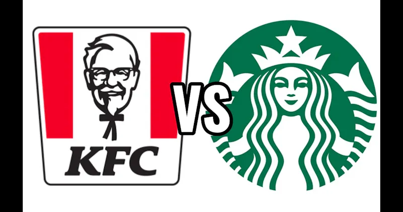 KFC vs. Starbucks